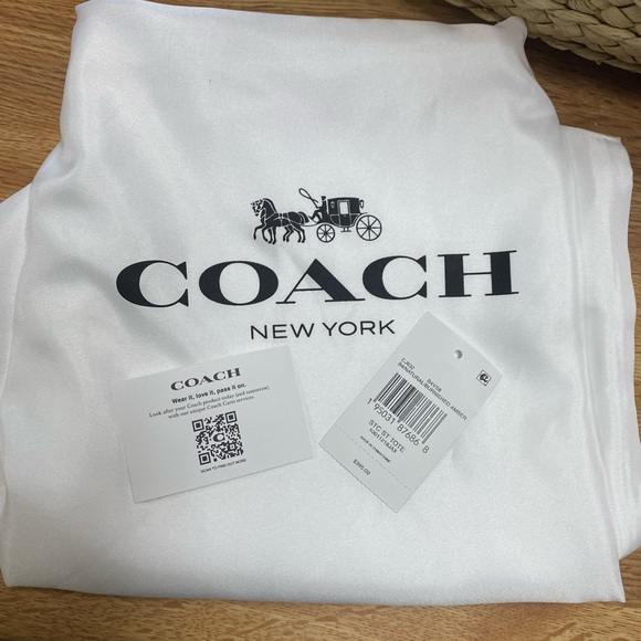 Coach Straw Basket Tote - Picture 9 of 12